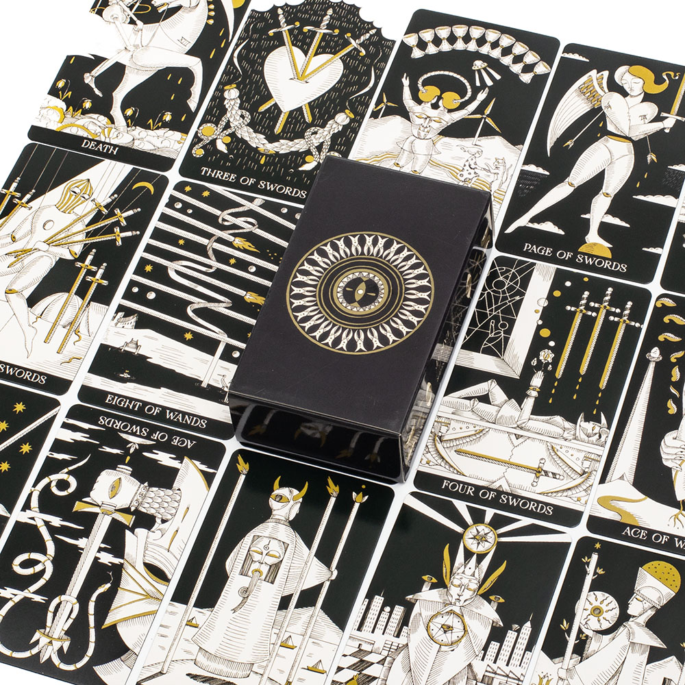 Tarot Cards Deck With Guidebook - 78Pcs Symbolic Soul Tarot Cards Cards