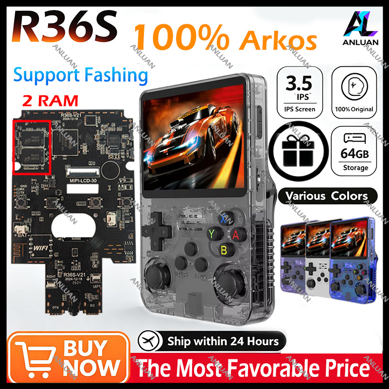 Retro Handheld Game Console R36S - Genuine R36S Retro Handheld Game Player