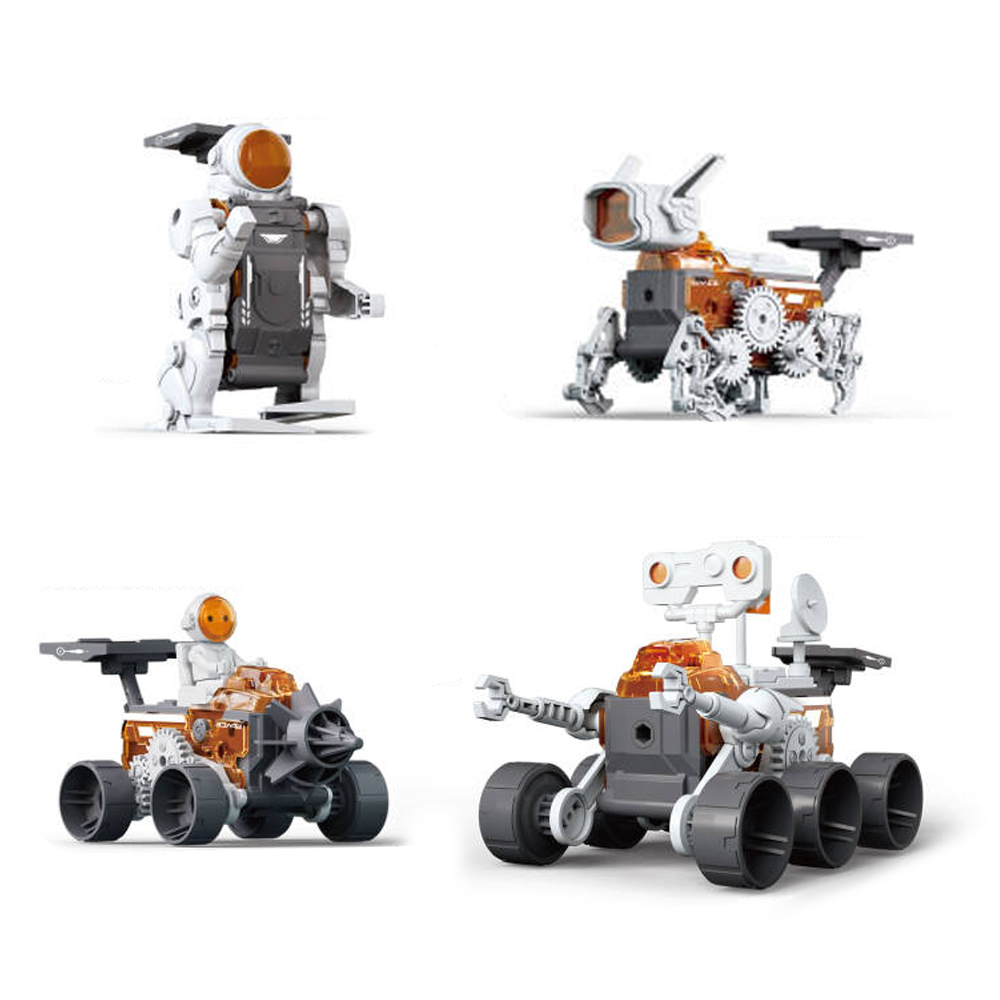 Educational Toys - 4in1 Stem Toys Space Robot Stem
