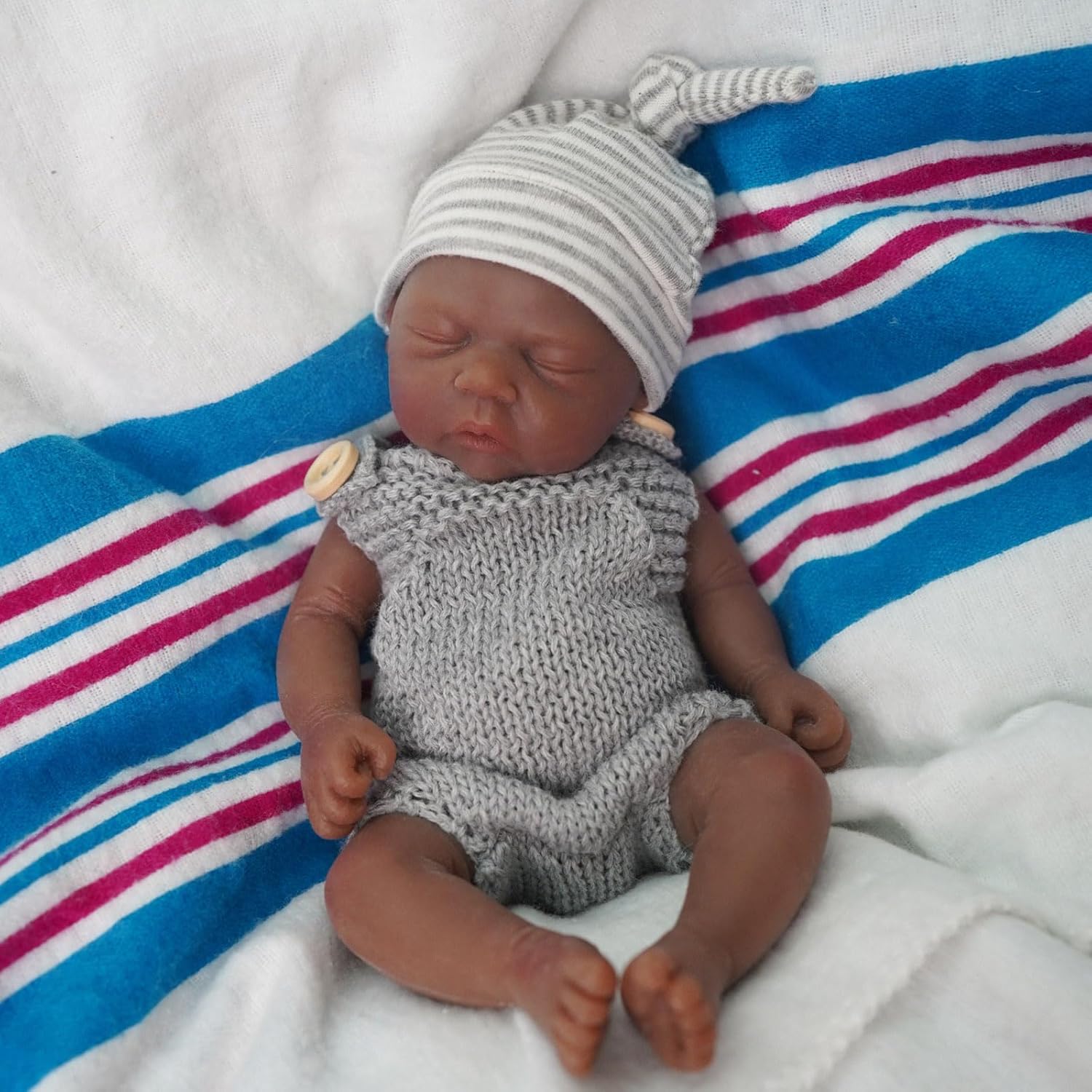 Reborn Baby Dolls 7 Inch Full  - đánh giá và giá Reborn Baby Doll Silicone Realistic