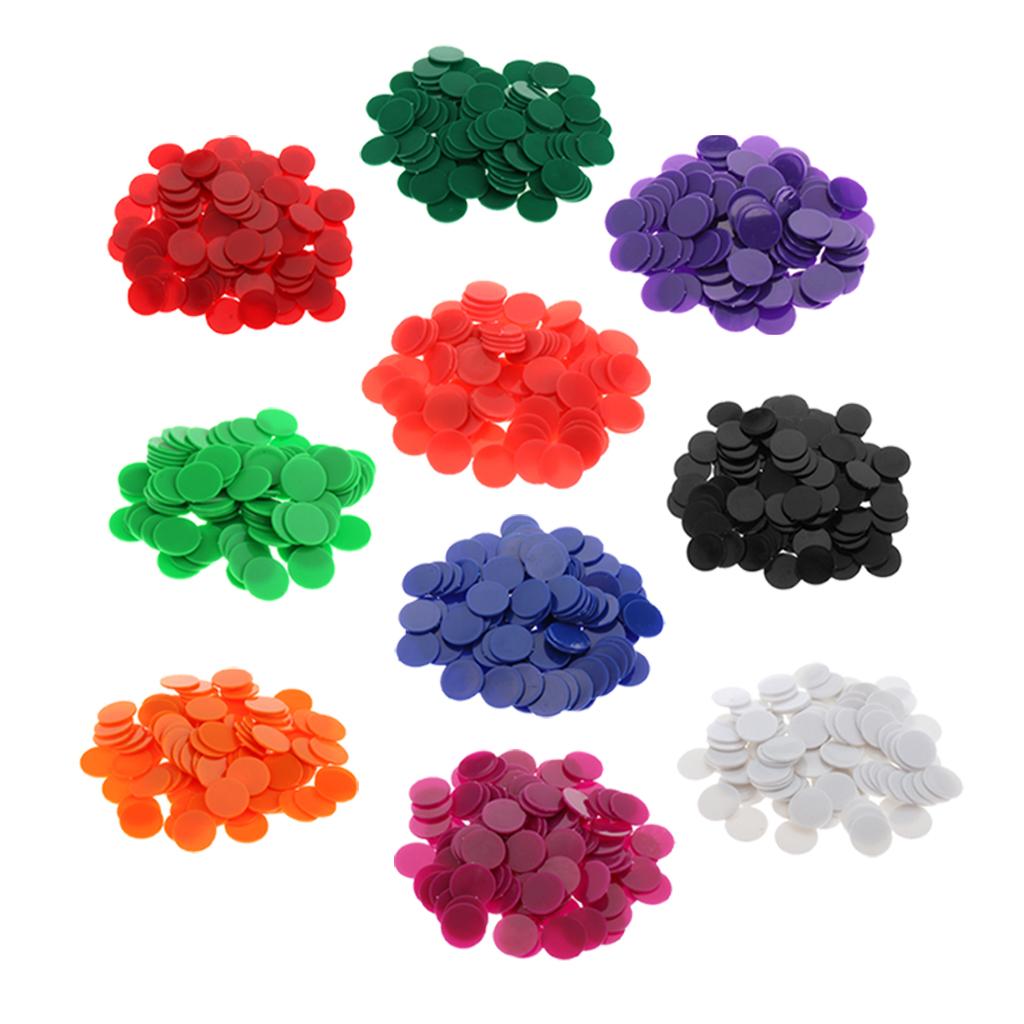 Bingo Chips Plastic Coin Poker - đánh giá và giá Board Games