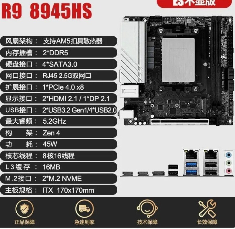 Onboard CPU R9 6900HX/7940HS/8 - đánh giá và giá Board Games