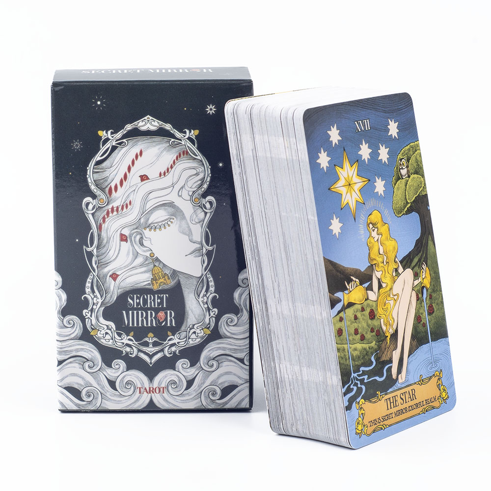 Secret Mirror Tarot Cards 10.3 - đánh giá và giá Tarot Cards Deck With Guidebook