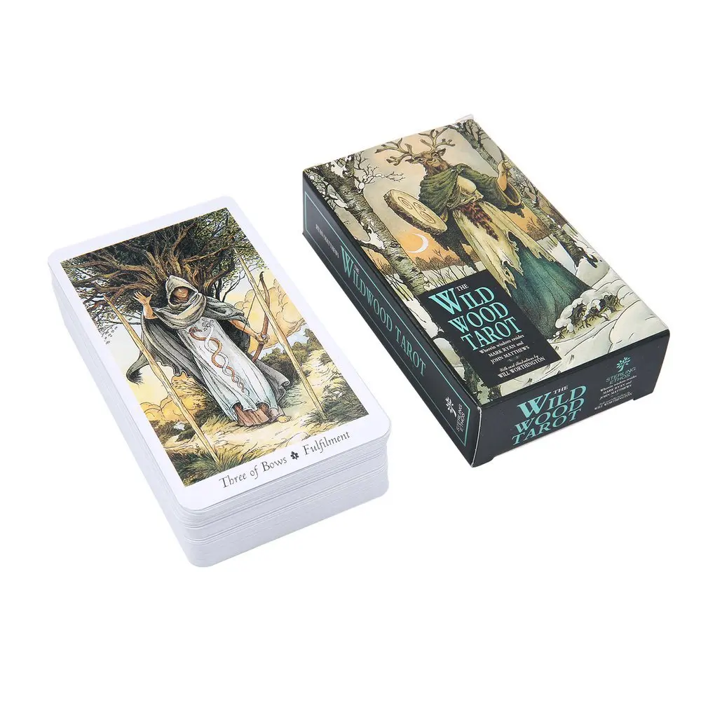The Wild Wood Tarot Cards A 78 - đánh giá và giá Tarot Cards Deck With Guidebook