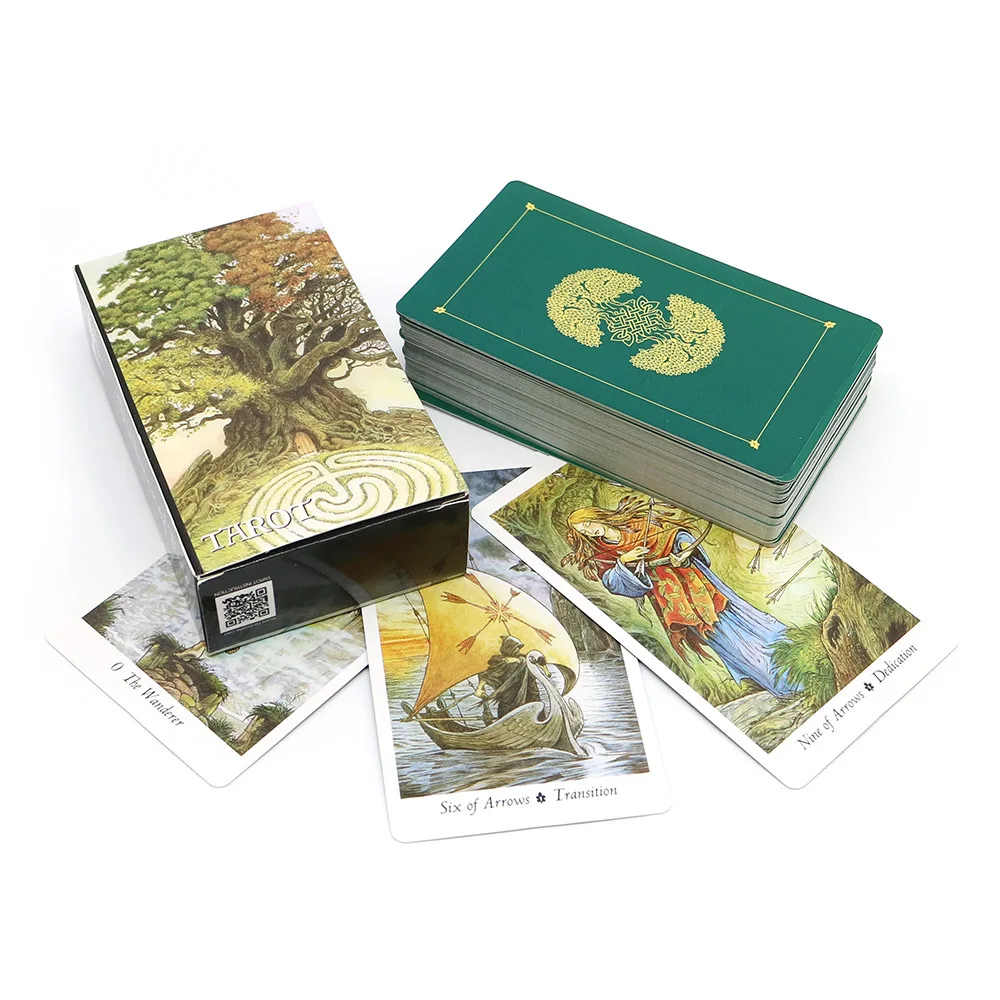 The Wild Wood Tarot Cards A 78 - đánh giá và giá Tarot Cards Deck With Guidebook